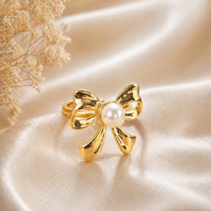 Anti Tarnish adjustable ring (9324) 3