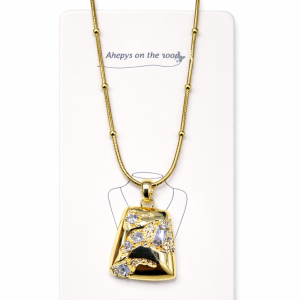 Anti Tarnish Chain Pendant (4126) 29