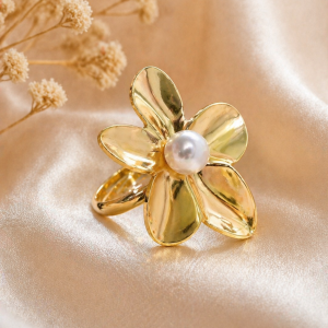 Anti Tarnish adjustable ring (9330) 44