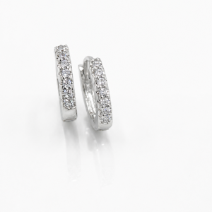 Small size CZ Bali (silver) 5 (9513)