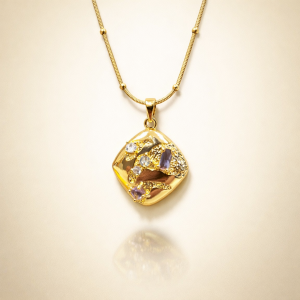 Anti Tarnish Chain Pendant (4127) 23