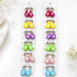 18rs each 12-pair ofimported earrings combo(9549) 42