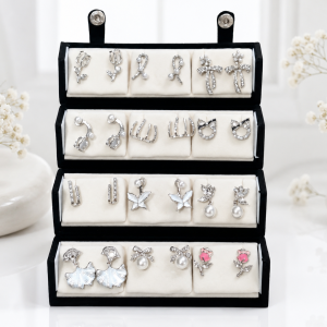 Trending 12 pair Korean Earring with (including trending flip box)(2050) 5