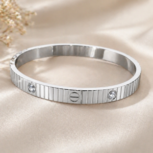 Anti Tarnish Silver Cartier Bracelet (0478)