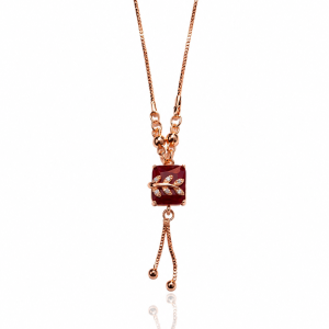 Anti Tarnish CZ Chain Pendant (9405) 17