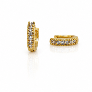 Small size CZ Bali (gold)1 (9481)