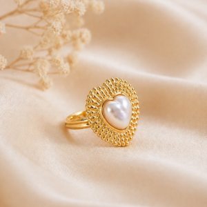 Anti Tarnish adjustable ring (9326) 34