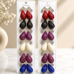 18rs each 12-pair of imported earrings combo (9667)