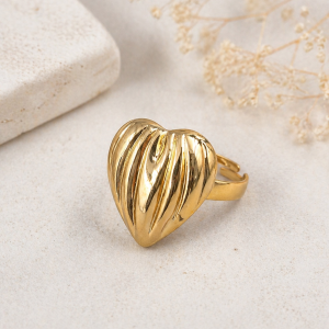 Anti Tarnish adjustable ring (9261) 48