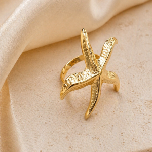 Anti Tarnish adjustable ring (9317) 16